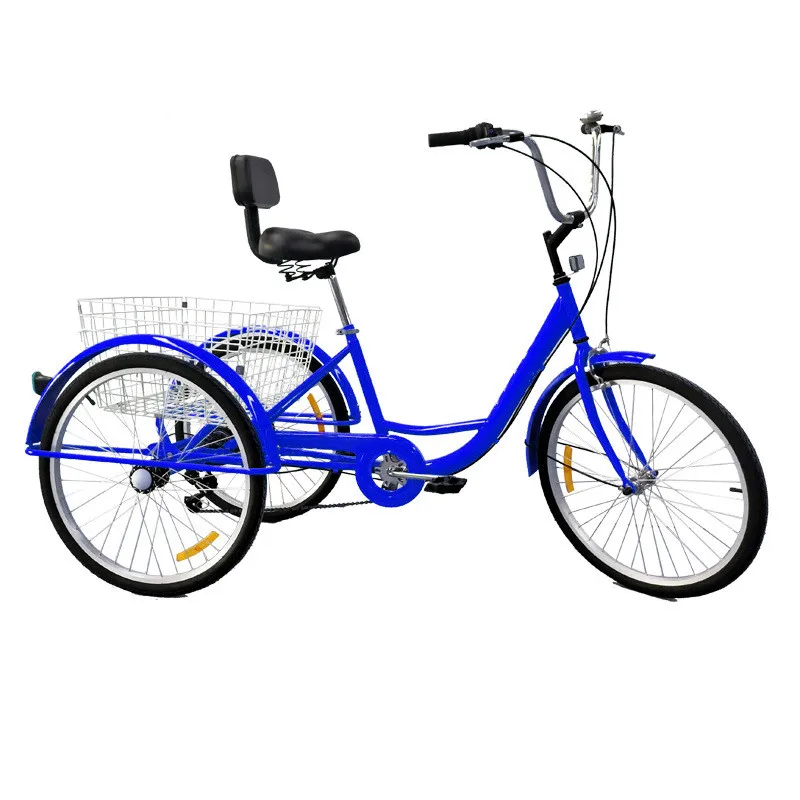 2021 hot sale 16 inch aluminum frame and fork three wheels bicicleta adult food cargo tricycles / cheap tricycle 3 wheel bike