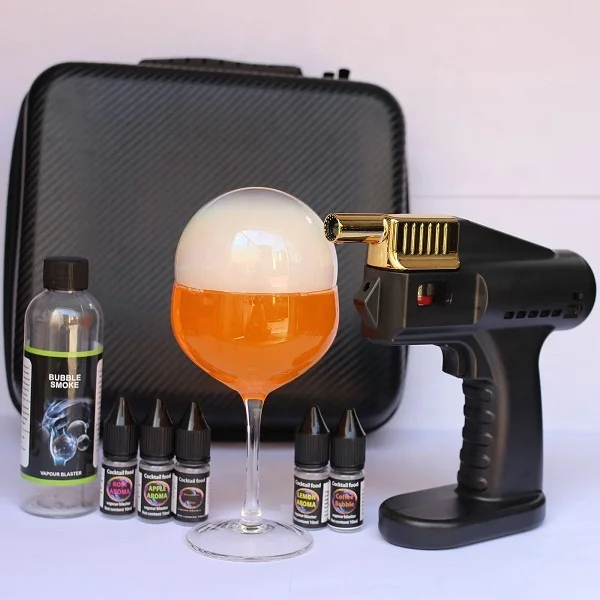 Flavor Blaster Smoke Infuser Cold Smoke Bubble Gun for Classy Smoke Cocktail Smoker Kit Gun Food Smoker