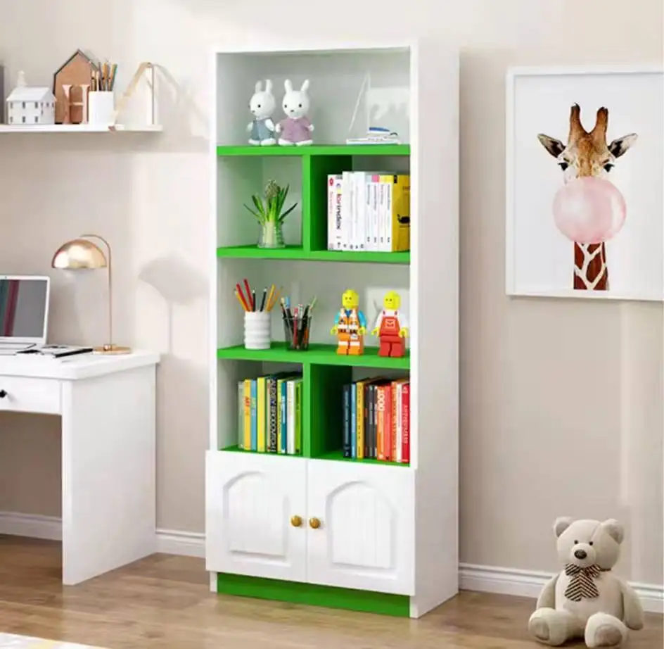 bookshelf wooden bookshelf library furniture multifunction storage rack