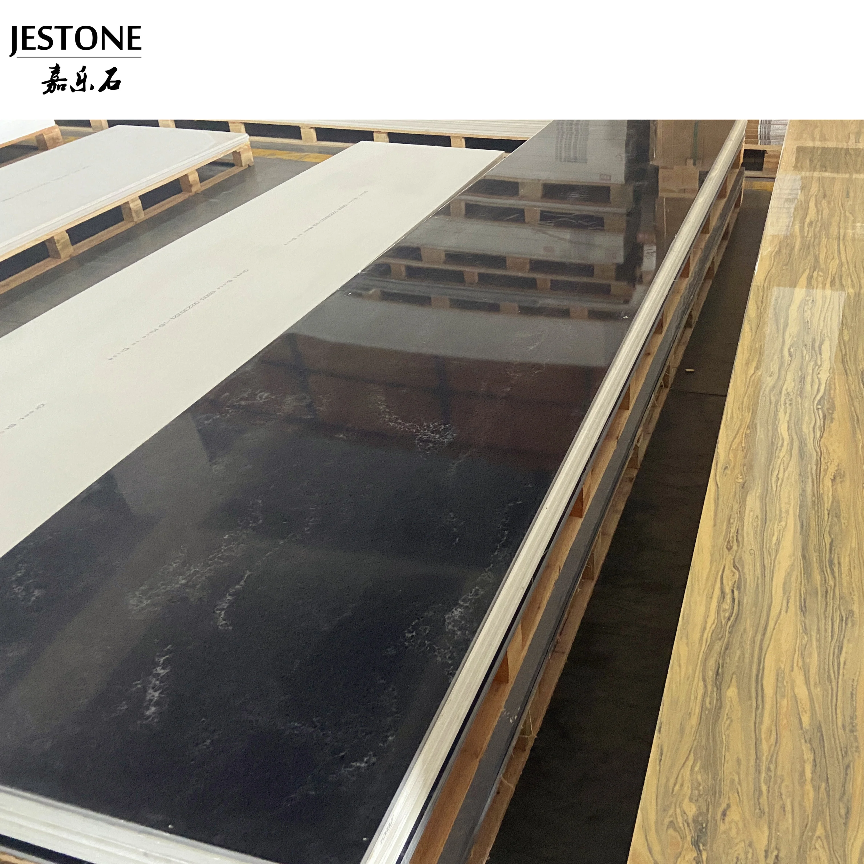 JESTONE лидер продаж качественный искусственный камень 1520 мм акриловая сплошная Поверхностная плита мраморный лист для кухонной столешницы