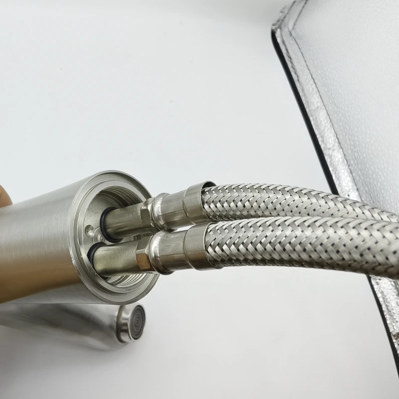 60cm Stainless Steel Flexible Braided Metal Hose For Wash Basins Inlet Hose Water Pipe metal hose