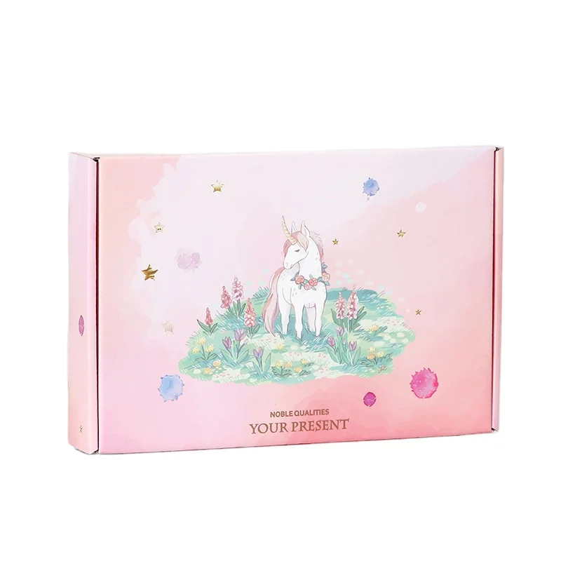 Wholesale and customized paper boxes Free design shoes and clothing corrugated paper packaging boxes with logo