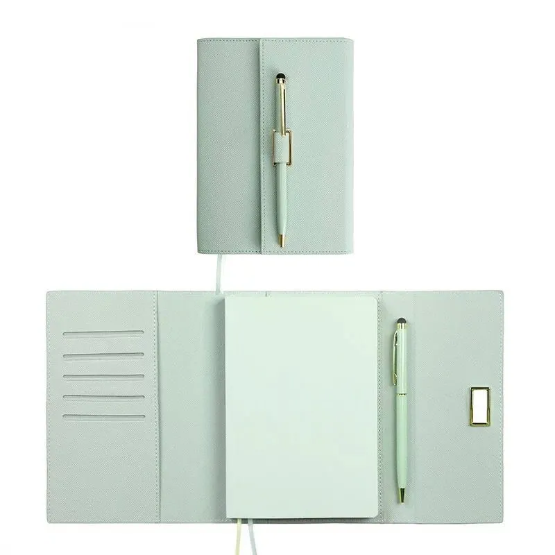 A5 A6 Luxury Beautiful Leather PU Cover Korean Pocket Diary Notebook Planner For Girls Creative Notepad Stationery