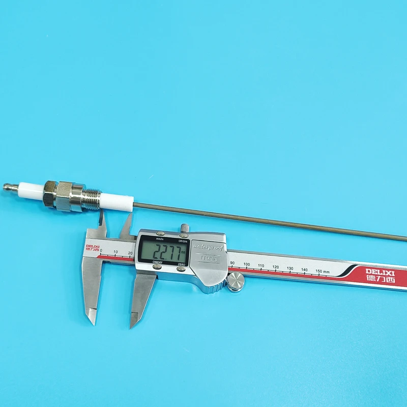 Customized Glazed Ceramic Spark Flame Sensor Ignition For Gas Oven