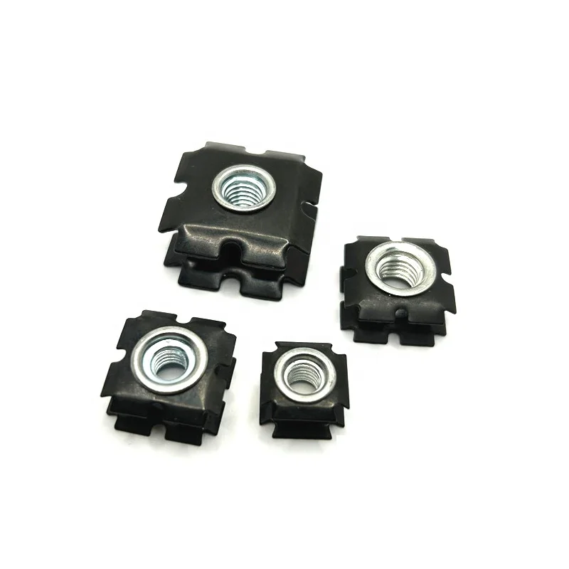 Threaded Insert Nut Square Insert Nut For Square Steel Tube