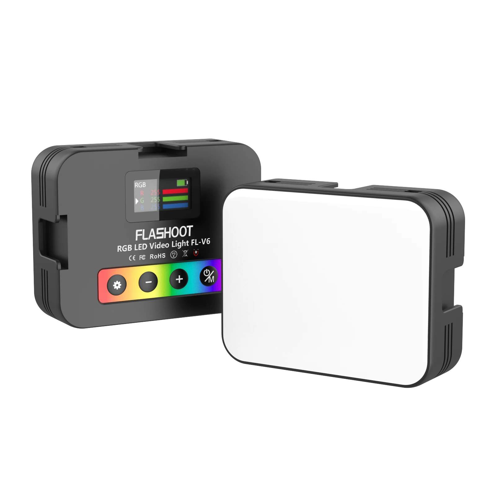 Good quality mini RGB panel LED Video Light  with 2000mAh Portable Pocket Photographic Lighting for  Smartphone DSLR SLR camera