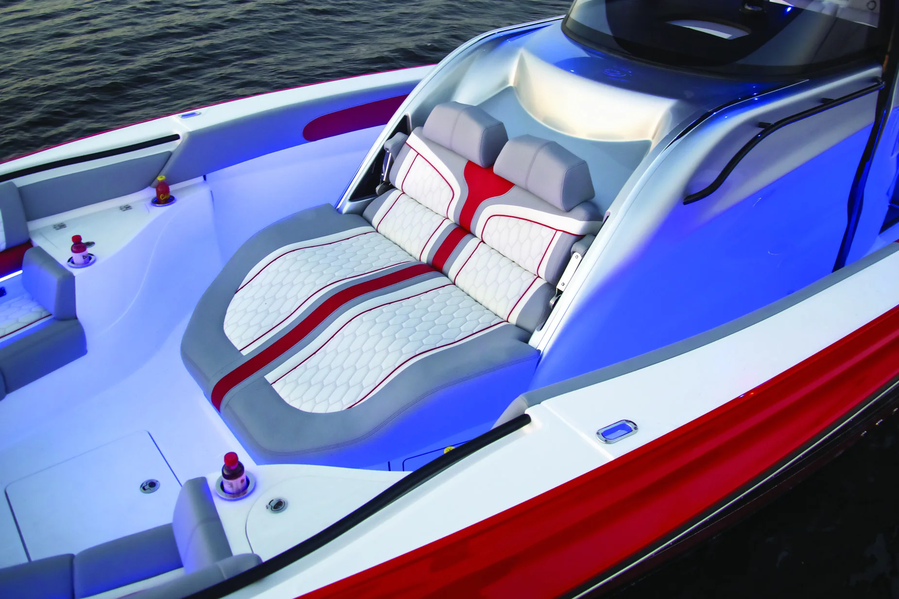 Kinocean Best Selling Luxury Aluminum Party Jet Boat with Motor for Fishing