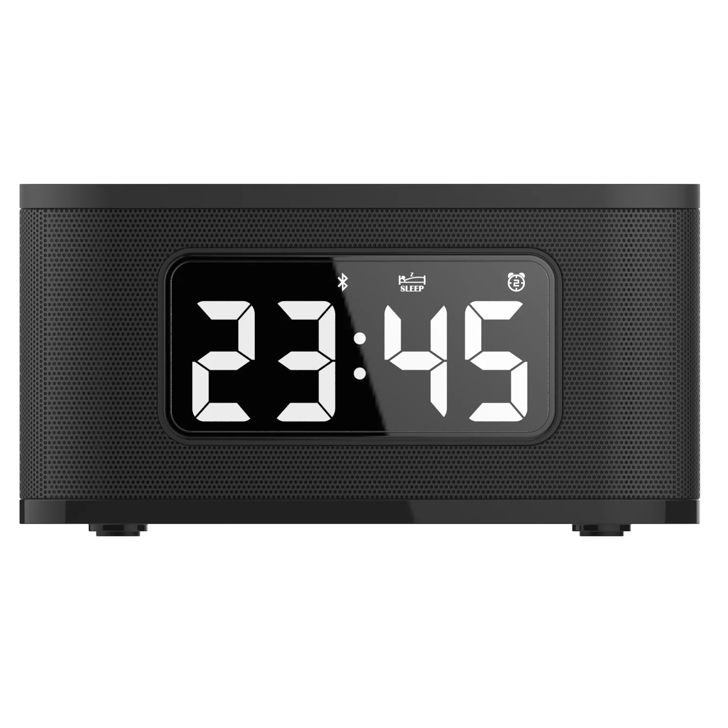 Умные настольные часы с новым ЖК-дисплеем FM радио Будильник BT динамик 5 Вт/10 Вт Беспроводное зарядное устройство новые умные