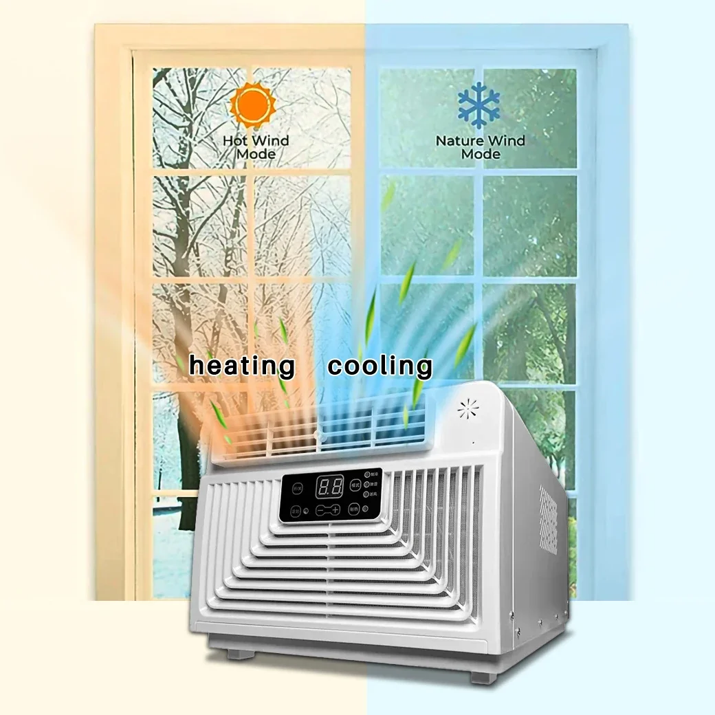 New Camping Tent Air Conditioner Low Noise Portable Air Conditioning for Bedroom Kitchen Motorhome Camper Van Truck Portable