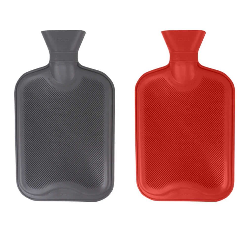 Fashion 2L 1.5L 1L 750ML 500ML 300ML   gray color hot water bottle with pouch bag