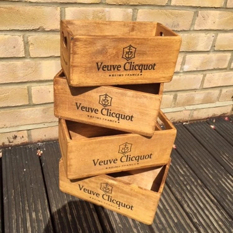 Деревенский персонализированный индивидуальный недорогой Декор нежный практичный необработанный оптом твердый вощеный Ретро деревянный ящик