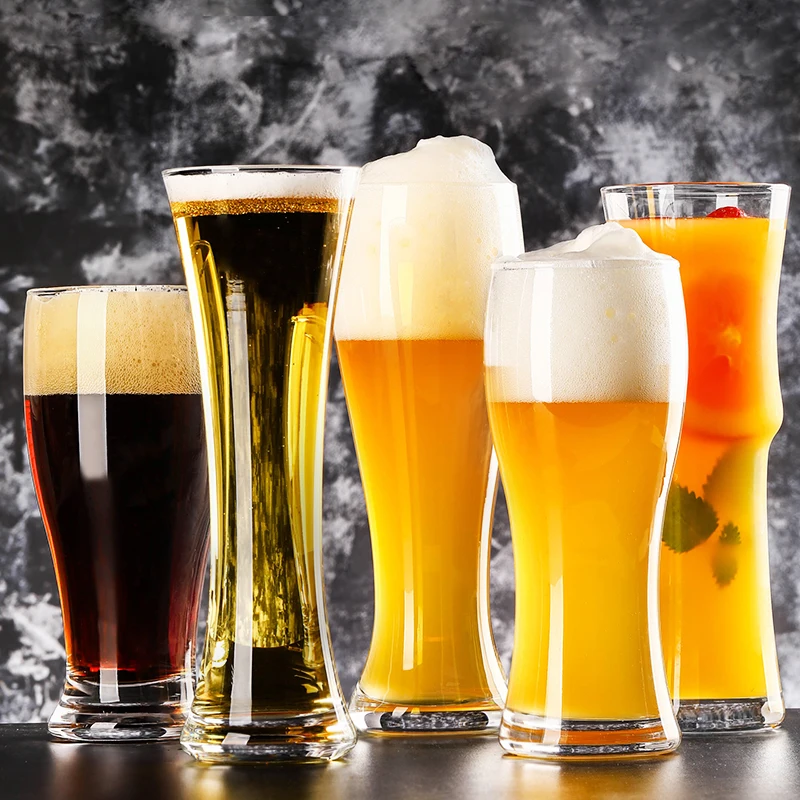 420 ML Craft Brews Classic Belgian Beer Glasses Tulip Beer Ale Tasting Glasses