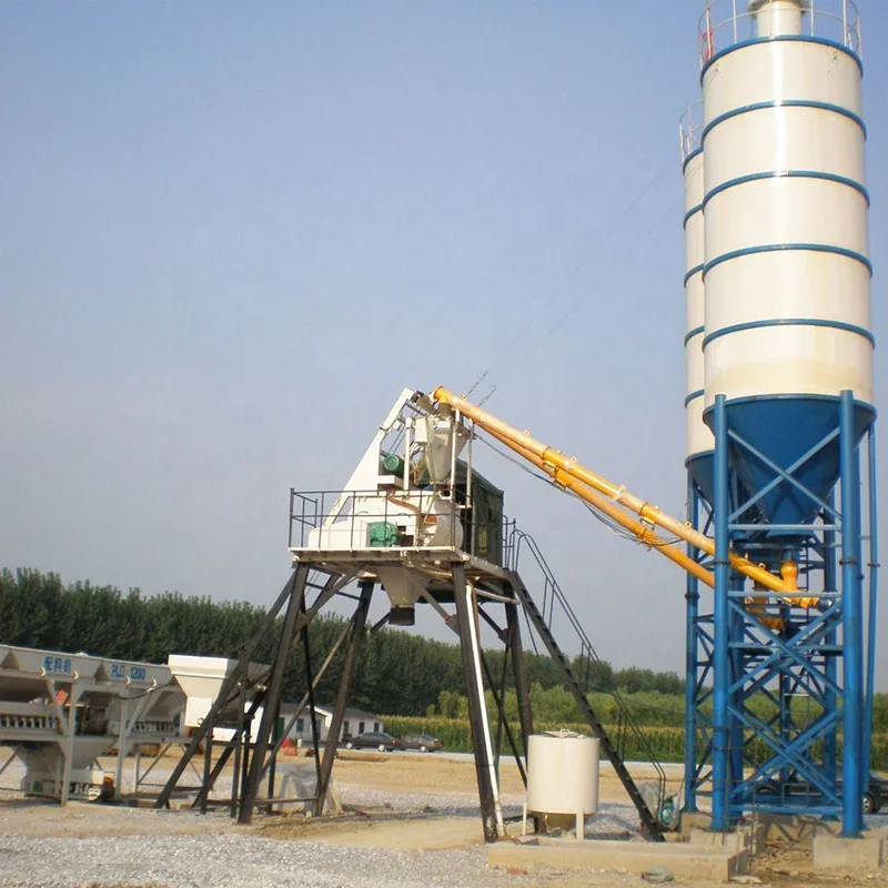 hzs50 hzs75 hzs120 cum hr precast concrete batching plant concrete mixing station stationary wet mix concrete batching plant
