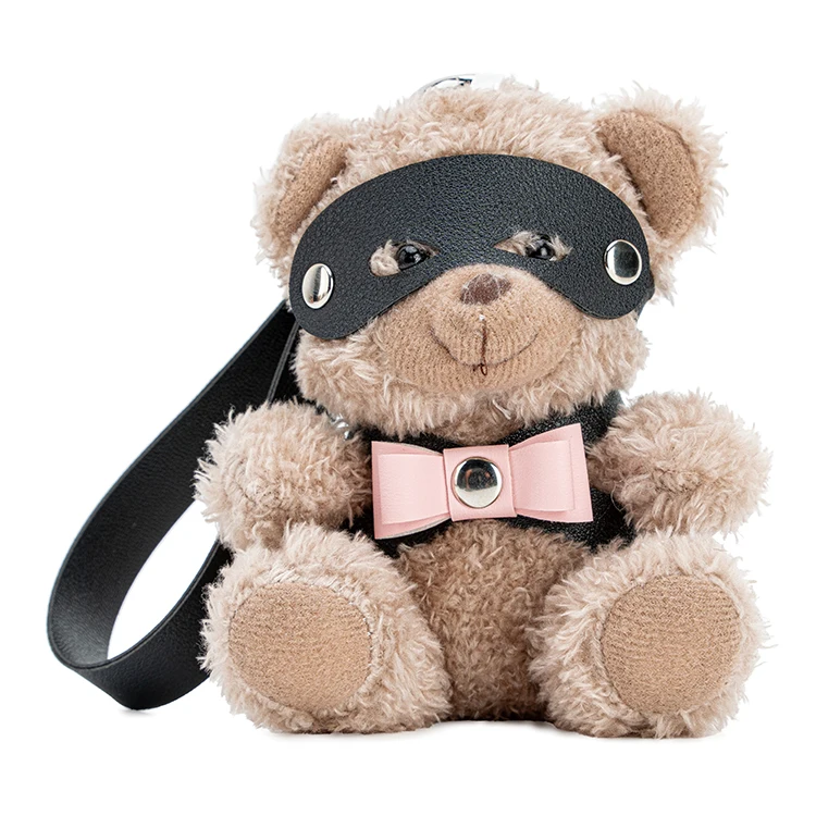 Bondage Bear Fun Sm Toy Sex Leather Eye Mask Violent Bear Gift Sexy BDSM Toy Bear