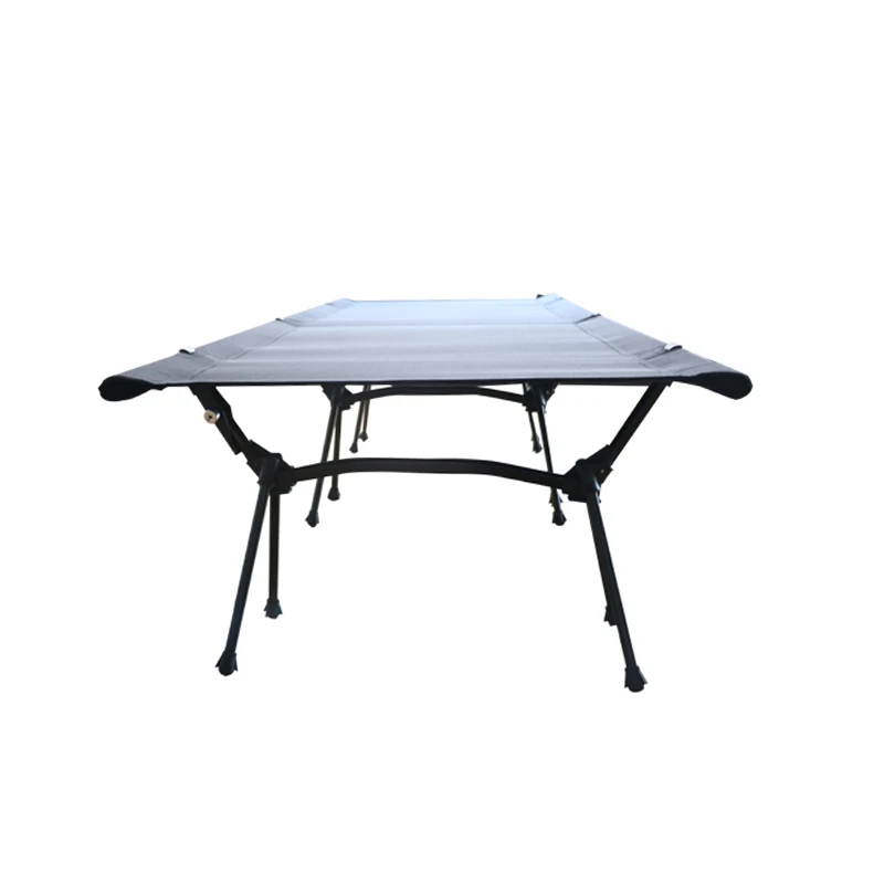 Lightweight portable foldable beach  emergency aluminum  folding camping bed Adjustable folding bed cot