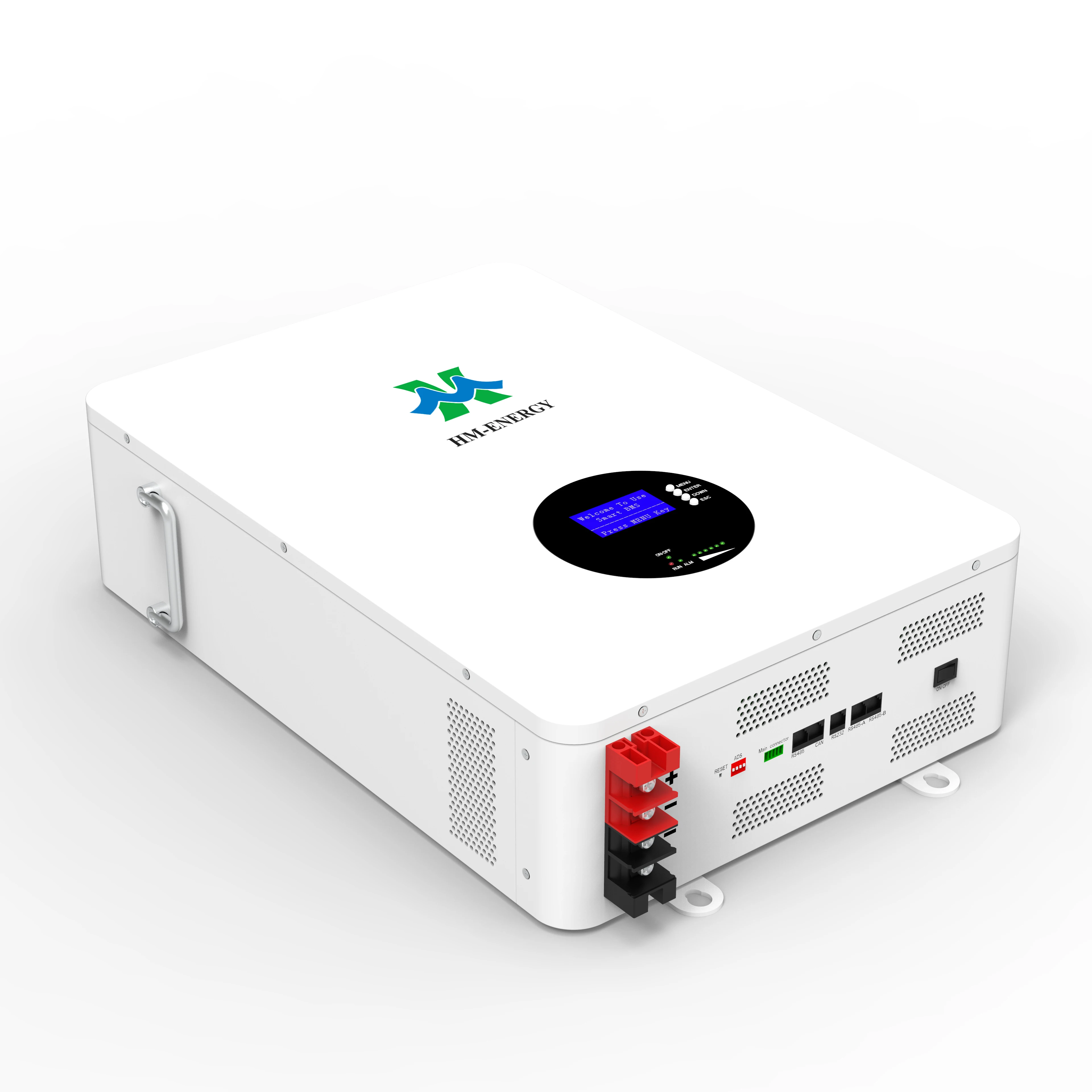 Home Energy Storage Power Supply Battery System 48V 51.2V 100Ah 5Kwh 5.12Kwh Lifepo4 Solar Lithium Battery With LED Display