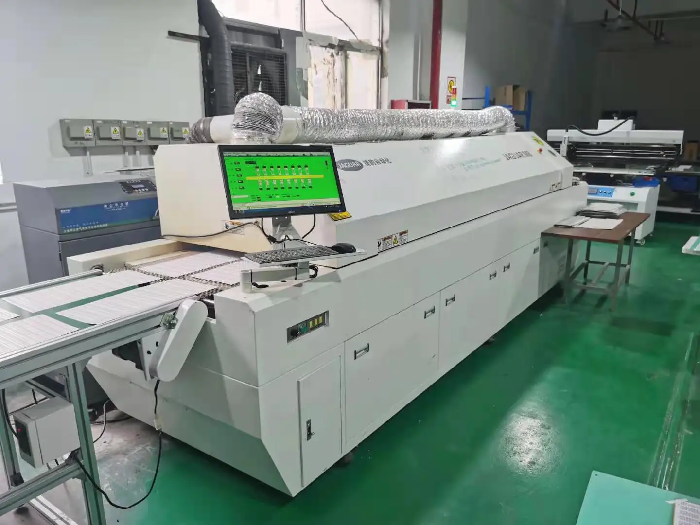 Factory price M10  Automatic Ten Zones Lead-Free Hot Air Reflow Soldering Machine Oven New Condition for SMT Industries