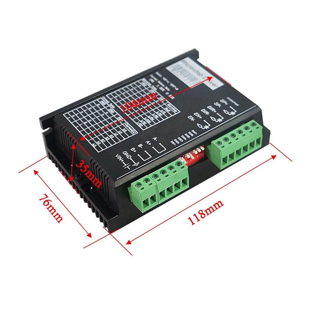 LY CNC parts New design 2 phase stepper motor driver 4A128 subdivision FMD2740C for cnc router