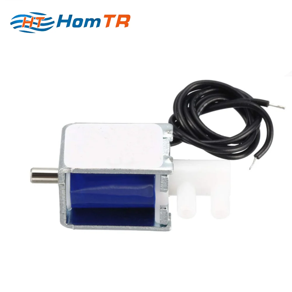 HomTR Electric Two Position Air Release Valve 2 Ways Mini Air Solenoid Valves