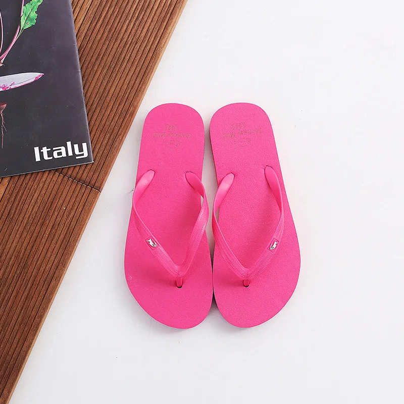 High Quality Custom Logo Wholesale Beach Sublimation Red Indoor  Flip Flops Luxury Flip Flop Flip-Flops Slippers