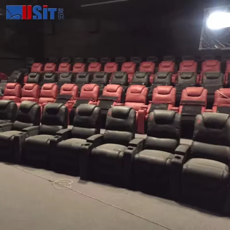 Luxury Modern Living Room Multifunctional Smart Electric Recliner Single Leather Recliner Sofa