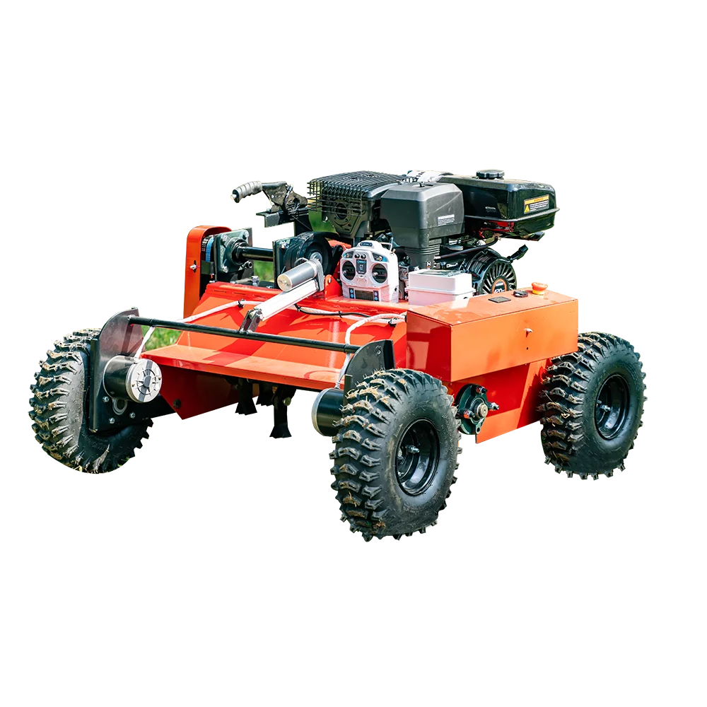 800mm cutting width intelligent remote control wheeled lawn mower 13 horsepower efficient gasoline self-propelled lawn mower