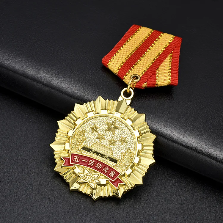 Manufacturer Wholesale Customized Metal Medal Commemorative Badge Of Honor