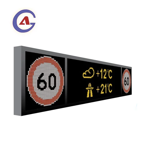 Matrix Screen Display Sign Road Traffic Dynamic Message Sign variable message display