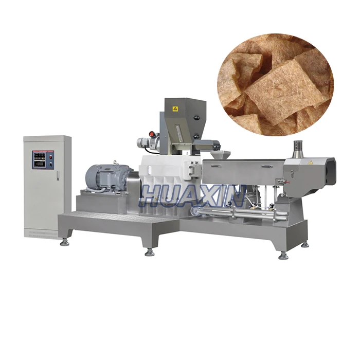 High Moisture Vegetarian Meat Food Plant Process Line Tvp/ Tsp Soya Bean Soya Protein Making Machine