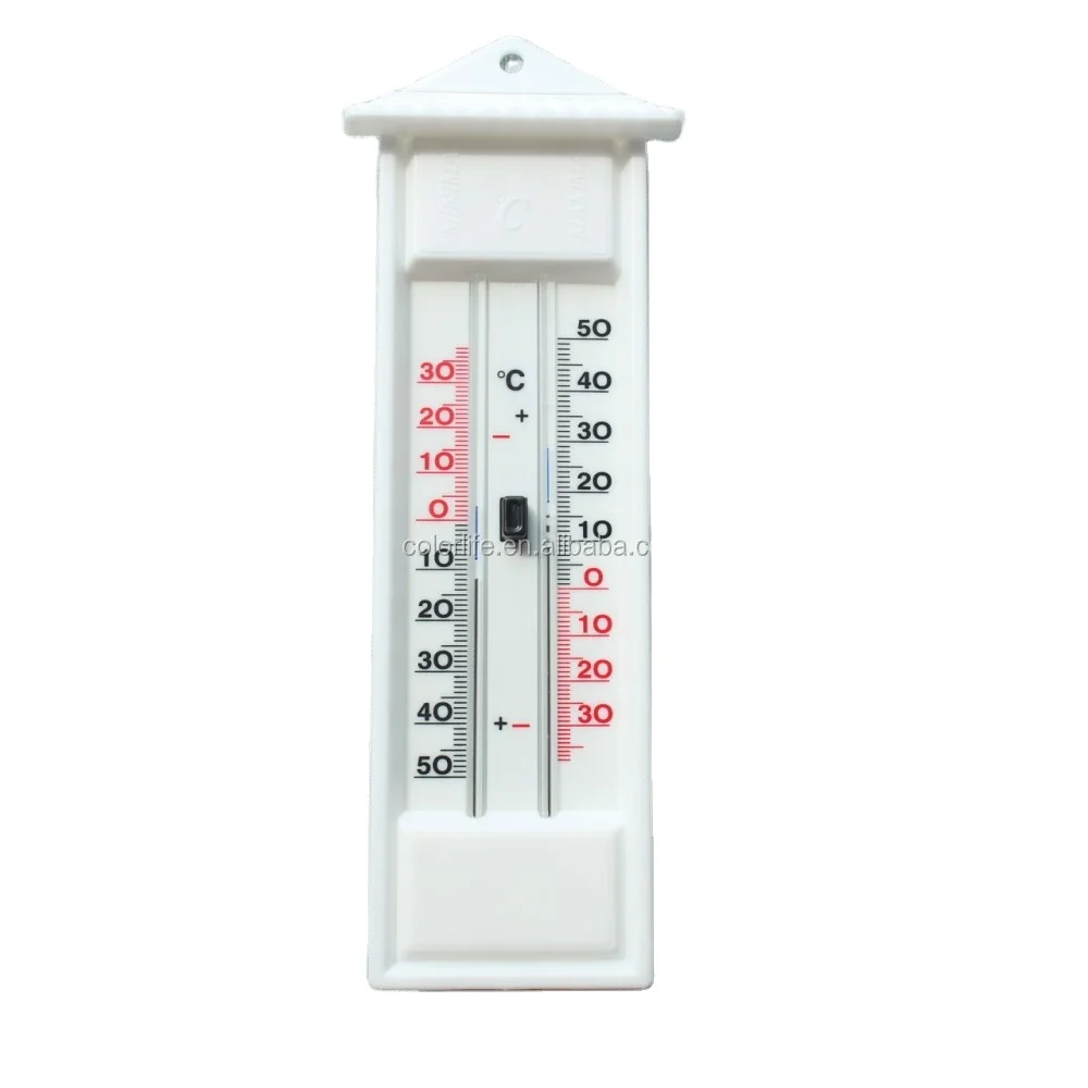 Parts of Thermometer mercury max min mercury