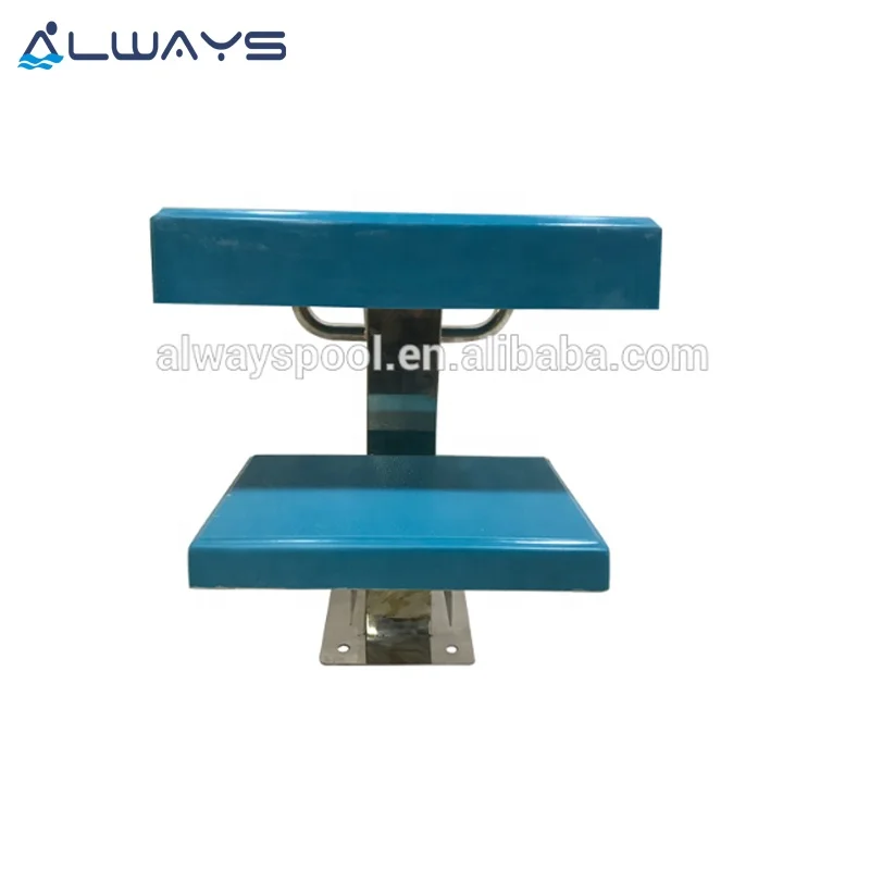 Factory price Competition Standard Two Steps Stainless Steel Swimming Pool Starting Block Diving Board