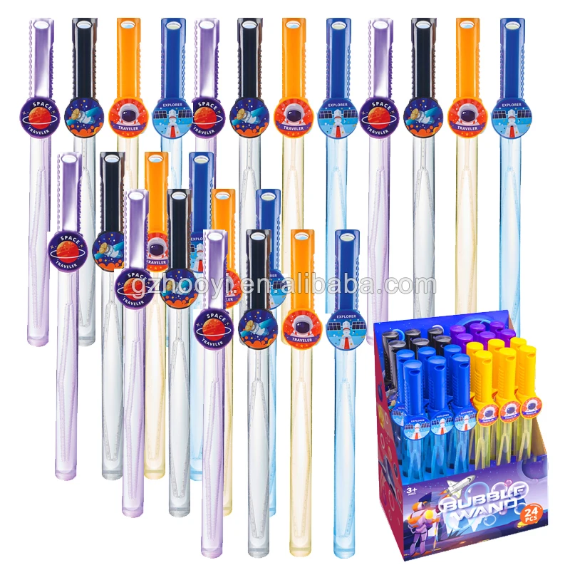 24 Pack Big Bubble Wands Bulk for Summer Toy Outdoor&Indoor Activity Use Easter Bubbles Party Favors Supplies for Kids