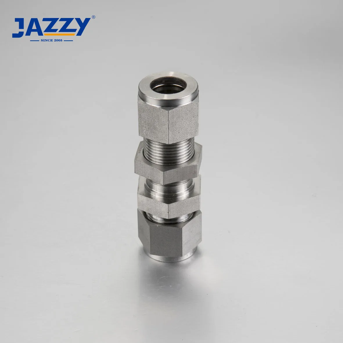 JAZZY Stainless Steel Tube To AN Tube DMCH AN Union DBMCH AN Bulkhead Swagelok Male Connector Instrument Fittings Tubing