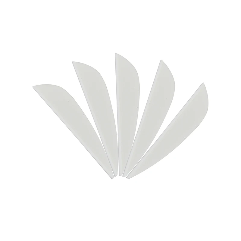 2/3 inch Archery Arrow Vanes Rubber Fletching DIY Free Cut Feather For Recurve Compound Bow And Arrow Accessories