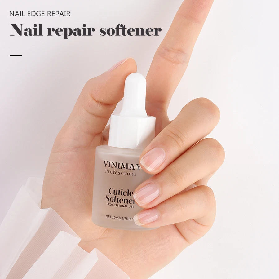 Vinimay Wholesales  Design 20ml Cuticle Oil bottle custom logo Nail Care Dead Skin Remover Oil Cuticle Softener