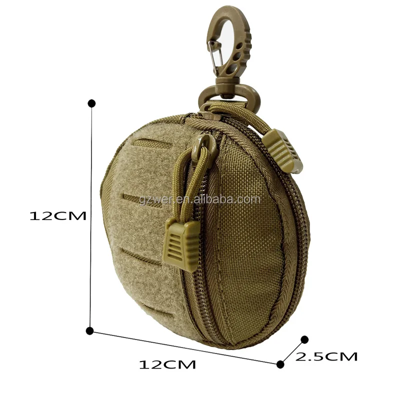 Wholesale Coin Pouch EDC Pouch Little Change Wallet Wireless Headset Pack Coin Holder Keychain Molle Accessory