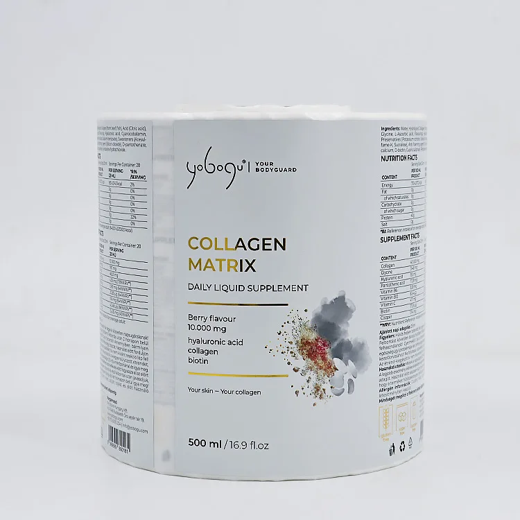 High Quality Luxury Container Warning Logo White Labels Customized Printing Gold Foil Label Sticker For bottle