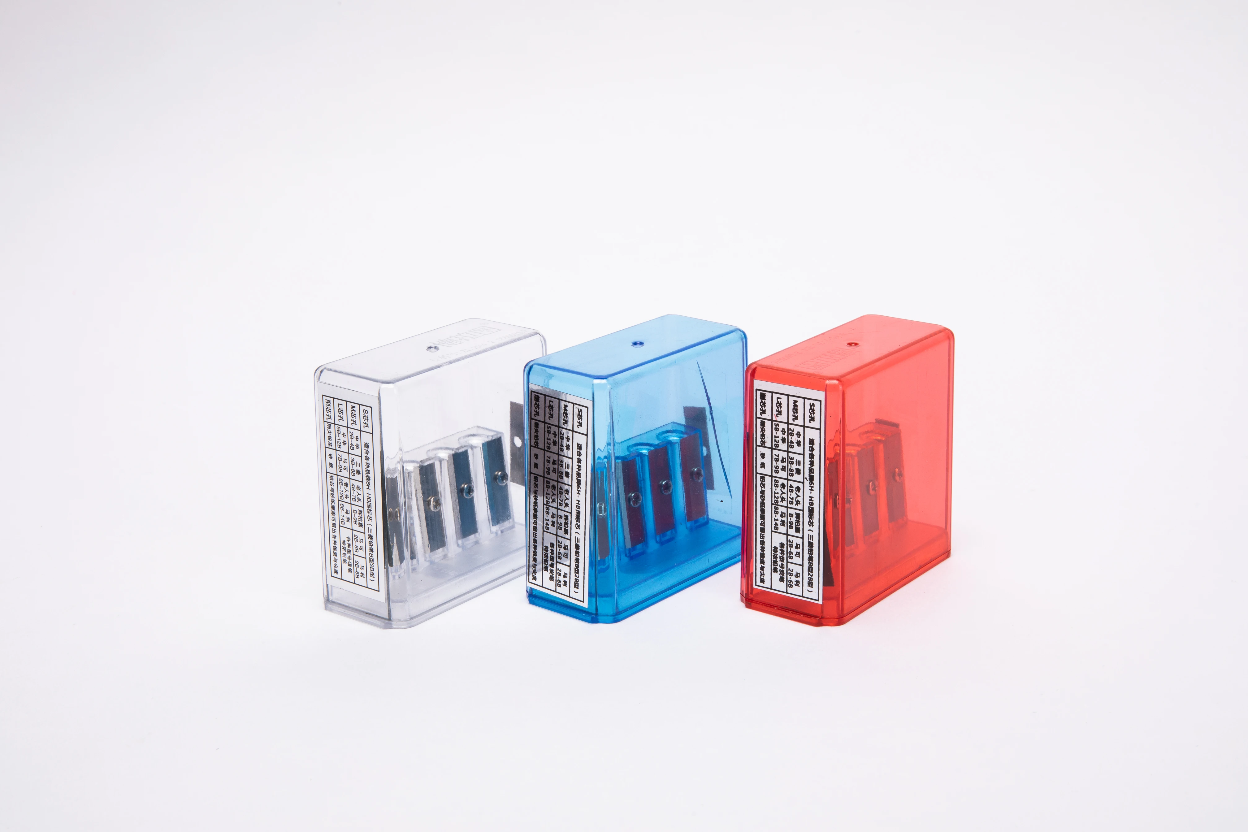 Оптовая продажа, точилка для карандашей с четырьмя отверстиями для рисования скетчей, для художественного использования