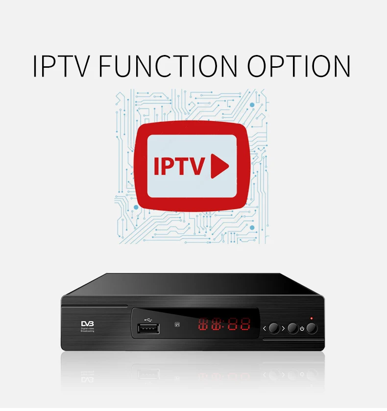 Oem Support Wifi dongle IPTV Mini TV Box GX TV Receiver Set Top Box Dvb-T2 digital set-top box