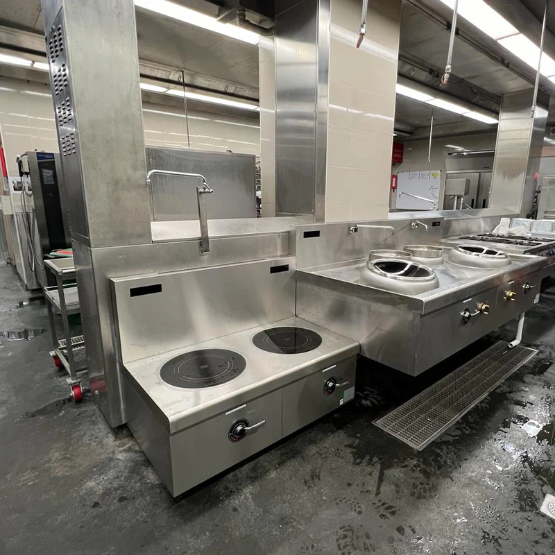 Commercial Restaurant Kitchen Induction Cooker Soup Stock Pots Stainless Steel High Power Induction Soup Cooker