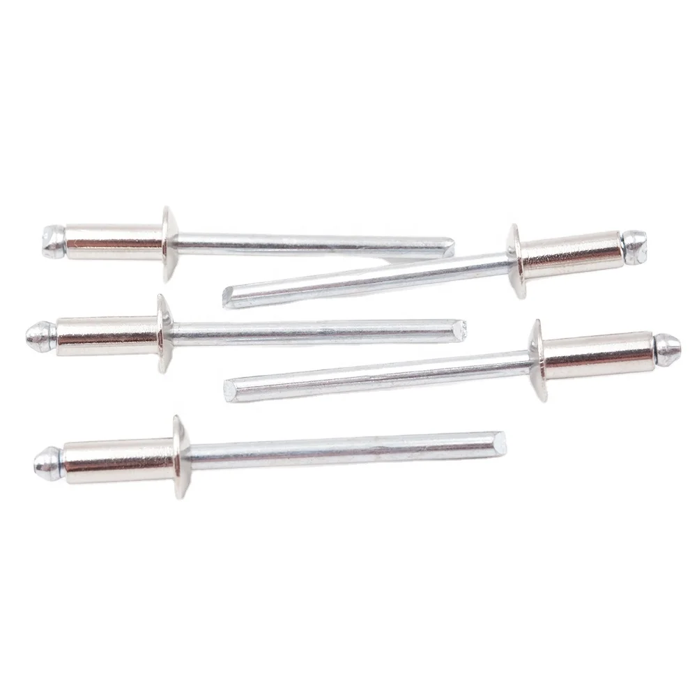 High Quality Pop Rivet Different Sizes Aluminium SS Stainless 304 Steel External Lock Structural Blind Rivet Open Type Rivets
