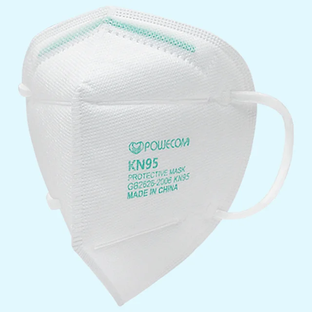 2020 Hot Selling Chinese Caretas Kn95 Face Masks Against Powder Mascarillas Cubrebocas Earloop White Colored Half FaceMask