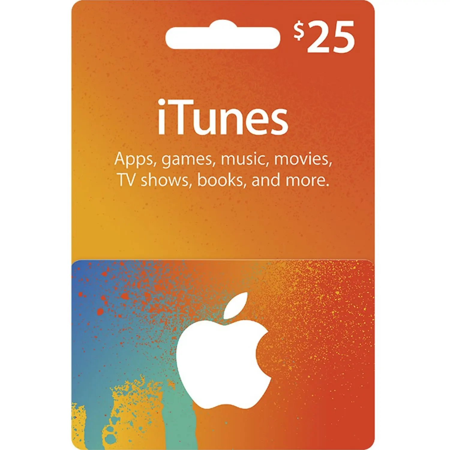 
Dollar price Itunes Gift Card 25US 