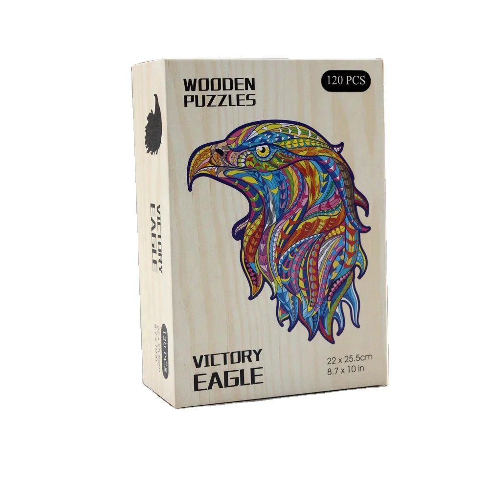 2020 Hot Sale Jigsaw 3d Wooden Puzzle Coloured Jigsaw Puzzle