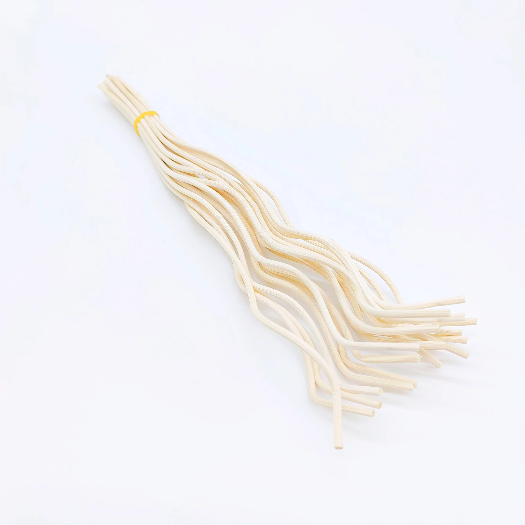 Shape Curly Rattan Diffuser Stick Natural Wavy Reed Stick
