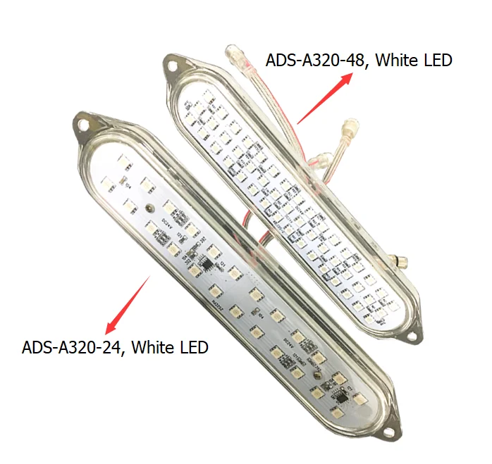 Aidisen ads a320 rgb 5050 260 мм ip67 освещение кабошона для аттракционов 24v pixel