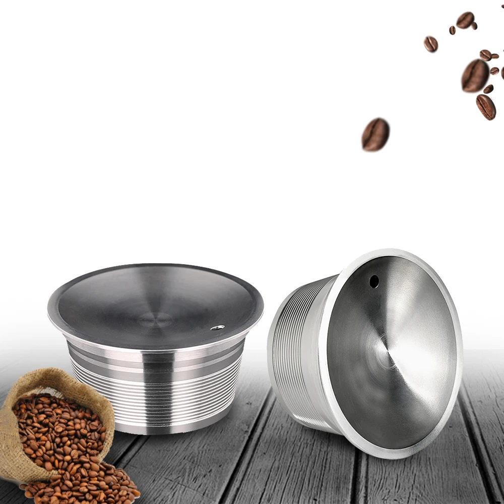 3Pods Set Chinese Factory Dolcegusto Coffee Maker Refillable Range Reusable Recargable Dolce Gusto Stainless Steel Capsules