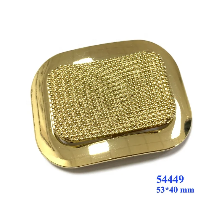 Fashion design metal shoe buckles ladies flat shoe accessories buckles