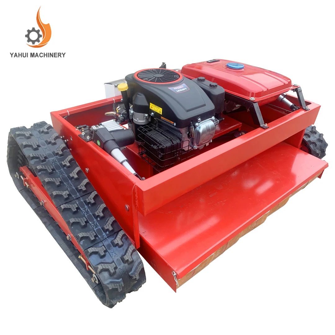 1080 Automatic Lawn Mower Remote Control Tracked  Grass Cutters