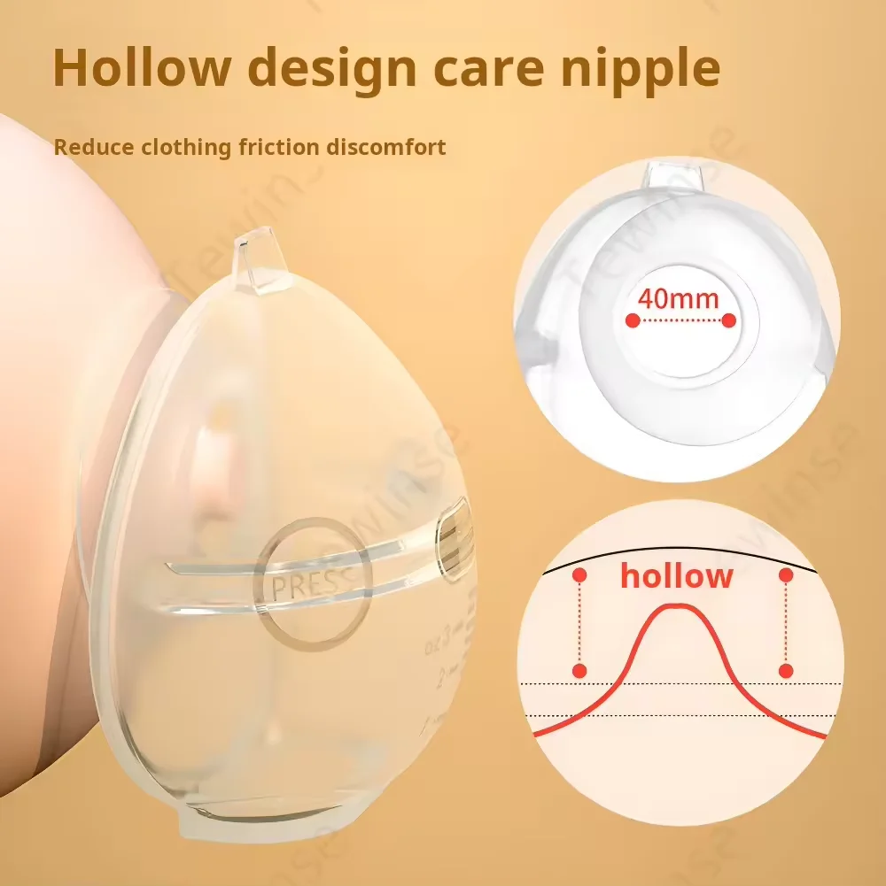 Baby Products Breastfeeding Portable Milk Manual Silicone Breast Pump Painless Colostrum Milk Collector